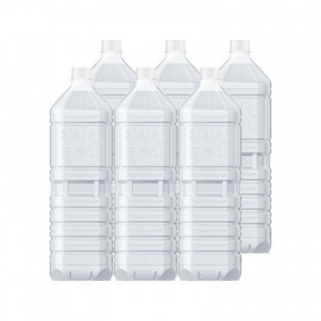 지리산물하나 eco 생수 무라벨, 2L*6개 (2만원이상주문시 무료배송)